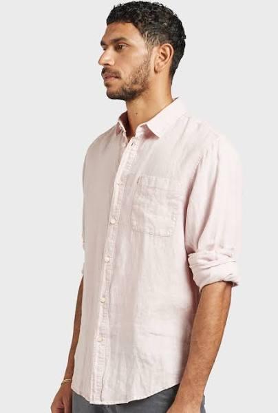 Academy Brand Hampton Linen Shirt Rosette / XXL
