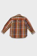 Academy Kids Denver Shirt Orange Check / 10