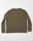Academy Kids Sycamore Long Sleeve Henley Eden / 12