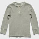 Academy Kids Sycamore Long Sleeve Henley Eden / 7