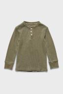 Academy Kids Sycamore Long Sleeve Henley Eden / 7