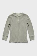 Academy Kids Sycamore Long Sleeve Henley Flint / 12