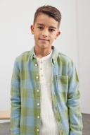 Academy Kids Sycamore Long Sleeve Henley Vanilla / 5