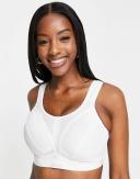 Active D+ Classic Support Sports Bra, White / 12G by Shock Absorber