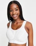 Active D+ Classic Support Sports Bra, White / 14g by Shock Absorber
