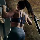 Active Multi Support Sports Bra, Dark Grey / 36GG by Shock Absorber