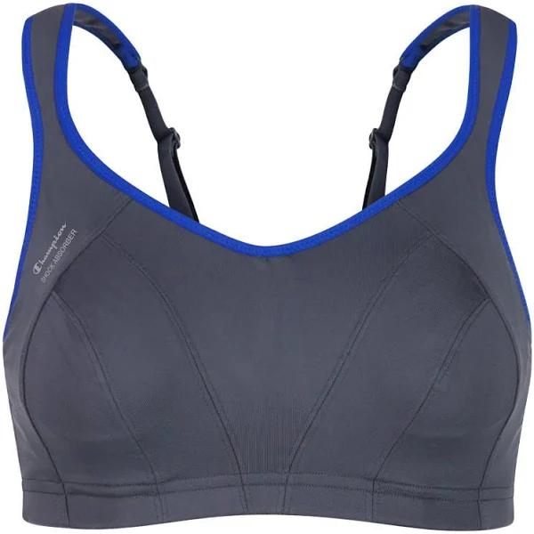 Active Multi Support Sports Bra, Dark Grey / 36GG by Shock Absorber