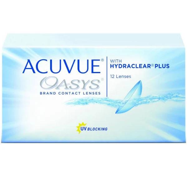 Acuvue Oasys Hydraclear Contact Lenses 2 weeks Replacement -4.00 BC/8.4 12 Units