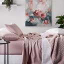 Adairs 600tc Bamboo Cotton Violet Sheet Set - Single