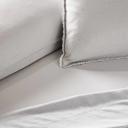 Adairs Bamboo Linen Silver Sheet Separates - Super King Fitted Sheet