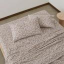 Adairs Cocoa Libertine Printed Sheet Set - Queen