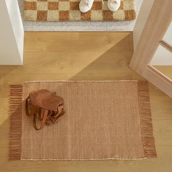 Adairs Norfolk Sandstone & Natural Indoor Mat