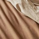 Adairs Stonewashed Cotton Cocoa Quilt Cover Separates - Queen