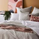 Adairs Vintage Washed Linen Coverlet Linen Separates - Super King