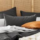 Adairs Vintage Washed Linen Magnet Quilt Cover Separates - King