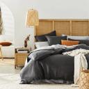 Adairs Vintage Washed Linen Magnet Quilt Cover Separates - Queen