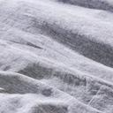 Adairs Vintage Washed Linen Navy Marle Quilt Cover Separates - King
