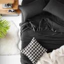 Adairs Vintage Washed Linen Onyx Sheet Separates - King