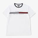 Adaptive Mens Signature Stripe Tee Blue XS