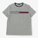 Adaptive Mens Signature Stripe Tee Blue XS