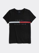 Adaptive Womens Stripe Signature T-Shirt Black 2XL
