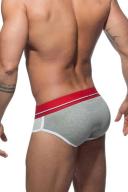 Addicted XXL Front & Back Padded Sportive Brief AD702 White