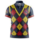 Adelaide Crows Golf Polo Shirt Size:L