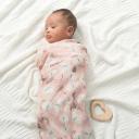 Aden + Anais Silky Soft Bamboo Swaddle - Pretty Petals (3-Pack)