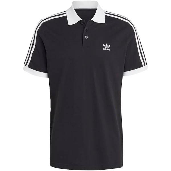 Adidas 3-Stripe Polo - Black