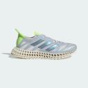 adidas-4DFWD 3 Running Shoes-Men-Dash Grey / Carbon / Lucid Lemon-M 11.5 / W 12.5