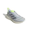 adidas-4DFWD 3 Running Shoes-Men-Dash Grey / Carbon / Lucid Lemon-M 11.5 / W 12.5