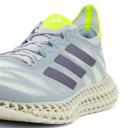 adidas-4DFWD 3 Running Shoes-Men-Dash Grey / Carbon / Lucid Lemon-M 11.5 / W 12.5