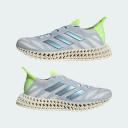 adidas-4DFWD 3 Running Shoes-Men-Dash Grey / Carbon / Lucid Lemon-M 11.5 / W 12.5