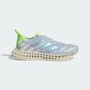 adidas-4DFWD 3 Running Shoes-Women-Dash Grey / Silver Violet / Lucid Lemon-11