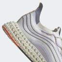 adidas-4DFWD x Parley Shoes-Unisex-Non Dyed / Silver Violet / Impact Orange-M 13 / W 14
