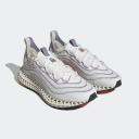 adidas-4DFWD x Parley Shoes-Unisex-Non Dyed / Silver Violet / Impact Orange-M 13 / W 14