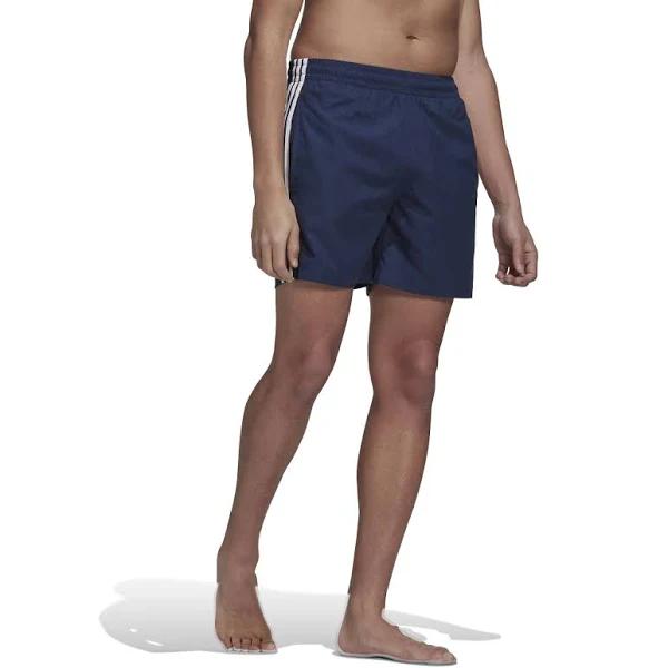 Adidas Adicolor 3-Stripes Swim Shorts - Night Indigo - M - Men