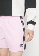 Adidas Adicolor Classics 3 Stripe Sprinter Shorts in Pink
