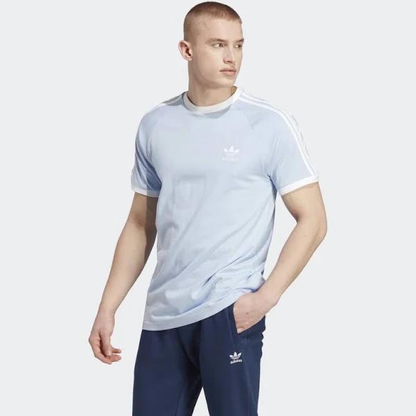 adidas-Adicolor Classics 3-Stripes Tee-Men-Blue Dawn-L