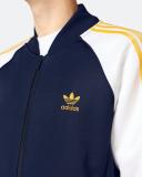 adidas-Adicolor Classics+ SST Track Jacket-Men-Dark Blue / Crew Yellow / White-L