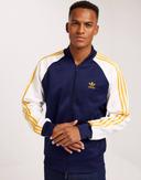 adidas-Adicolor Classics+ SST Track Jacket-Men-Dark Blue / Crew Yellow / White-S