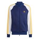 adidas-Adicolor Classics+ SST Track Jacket-Men-Dark Blue / Crew Yellow / White-S