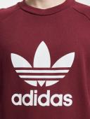 adidas-Adicolor Classics Trefoil Crewneck Sweatshirt-Men-Shadow Red-S