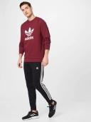 adidas-Adicolor Classics Trefoil Crewneck Sweatshirt-Men-Shadow Red-S