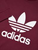 adidas-Adicolor Classics Trefoil Crewneck Sweatshirt-Men-Shadow Red-XS