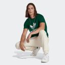 adidas-Adicolor Classics Trefoil Tee-Men-Dark Green-XS