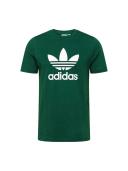 adidas-Adicolor Classics Trefoil Tee-Men-Dark Green-XS