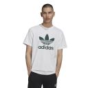 adidas-Adicolor Classics Trefoil Tee-Men-White / Mineral Green-XS