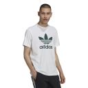 adidas-Adicolor Classics Trefoil Tee-Men-White / Mineral Green-XS
