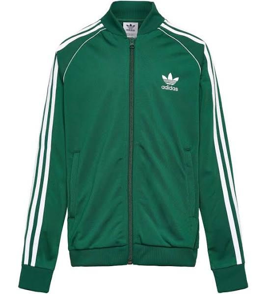 adidas-Adicolor SST Track Jacket-Kids-Dark Green-7-8Y